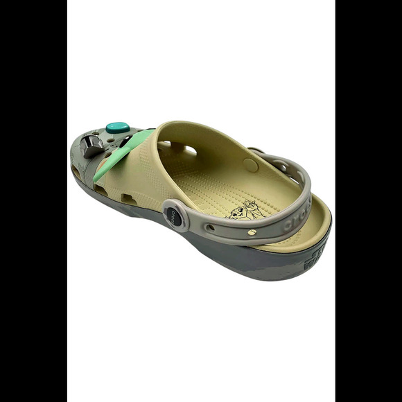 CROCS Men's STAR WARS Grogu Classic Clog Bone - Medium - Picture 3 of 3
